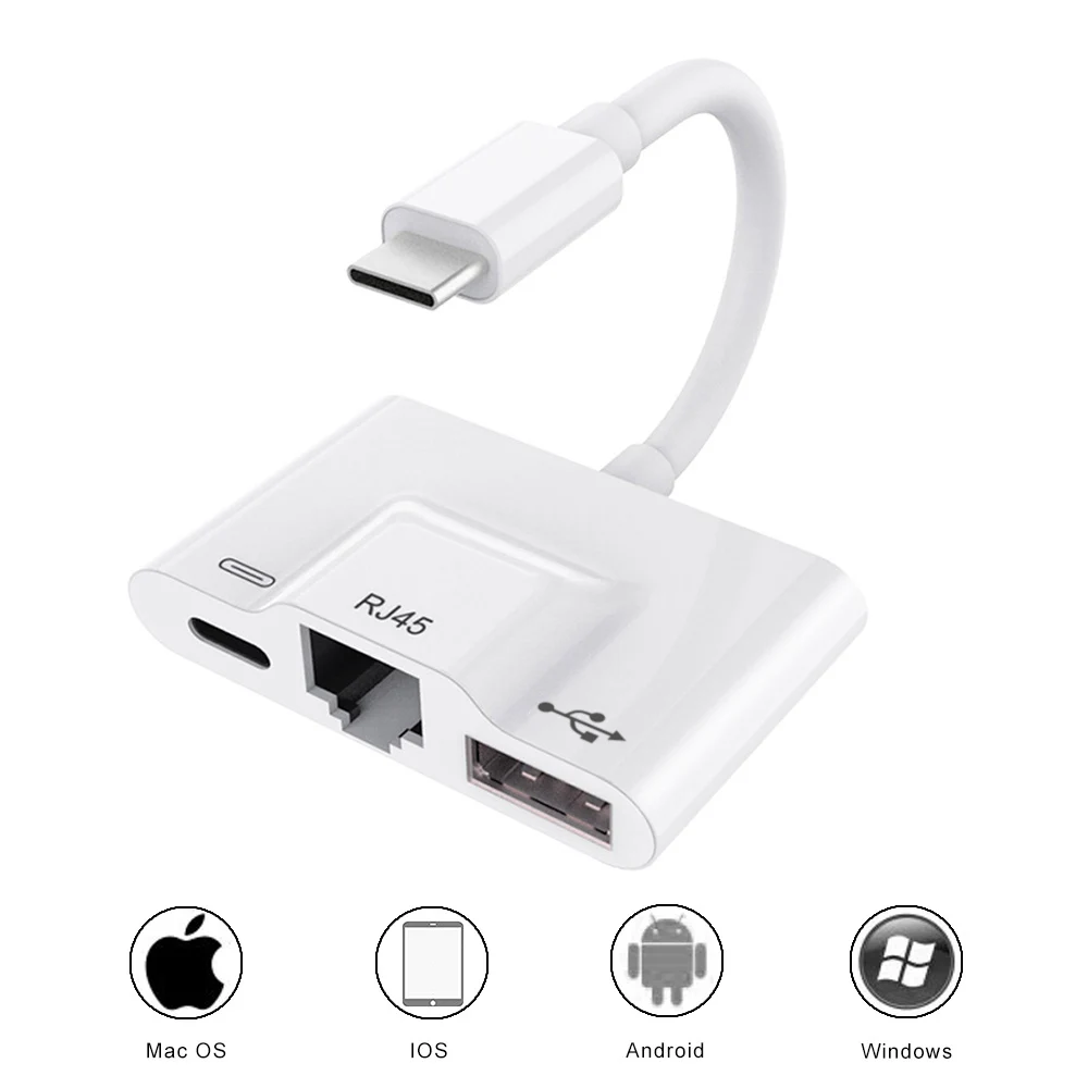 Merchandiser Faculteit Incarijk Game Item Usb-c To Rj45 Ethernet Usb Adapter For Ipad Pro Htc Huwei Type-c  Devices - Buy Usb-c To Rj45 Adapter For Ipad Pro,Usb-c Ethernet Adapter For  Huwei,Game Item Usb-c Rj45 Adapter