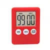 Cheap promotion gifts Kitchen digital countdown mini timer, magnet LCD timer for promotion, magnetic digital kitchen timer