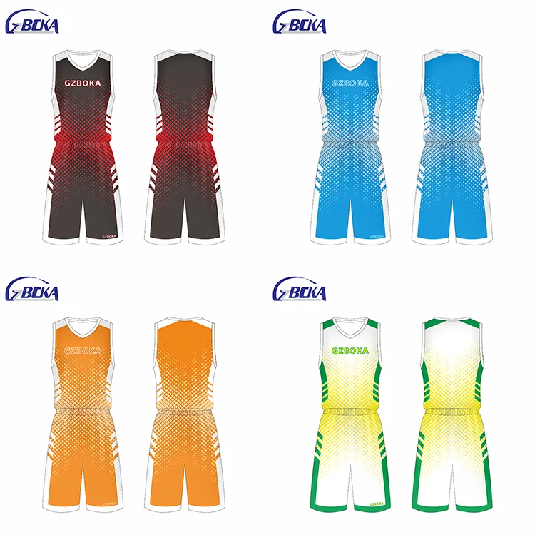 New Arrival Blank Basketball Jerseys Blue Basketball Uniforms For