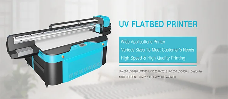 Uv2513 Micro-piezoelectric Inkjet Printing Flatbed Led Uv Printer