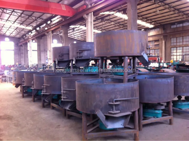 Hongfa Pan Mixer / Concrete Pan Mixing Plant / Cement Pan Mixing