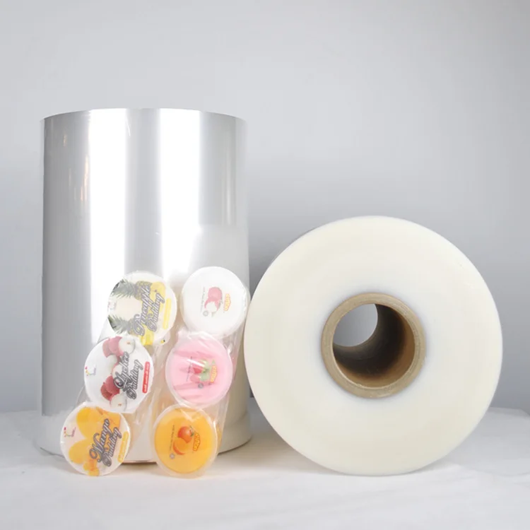Soft polyolefin heat shrink film for noodles cup packing