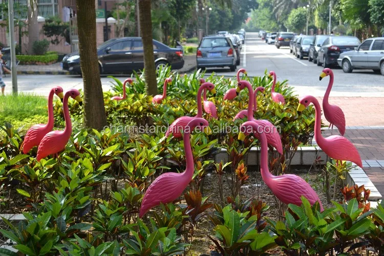 Hot selling garden and home decoration craft art plastic blowing bird