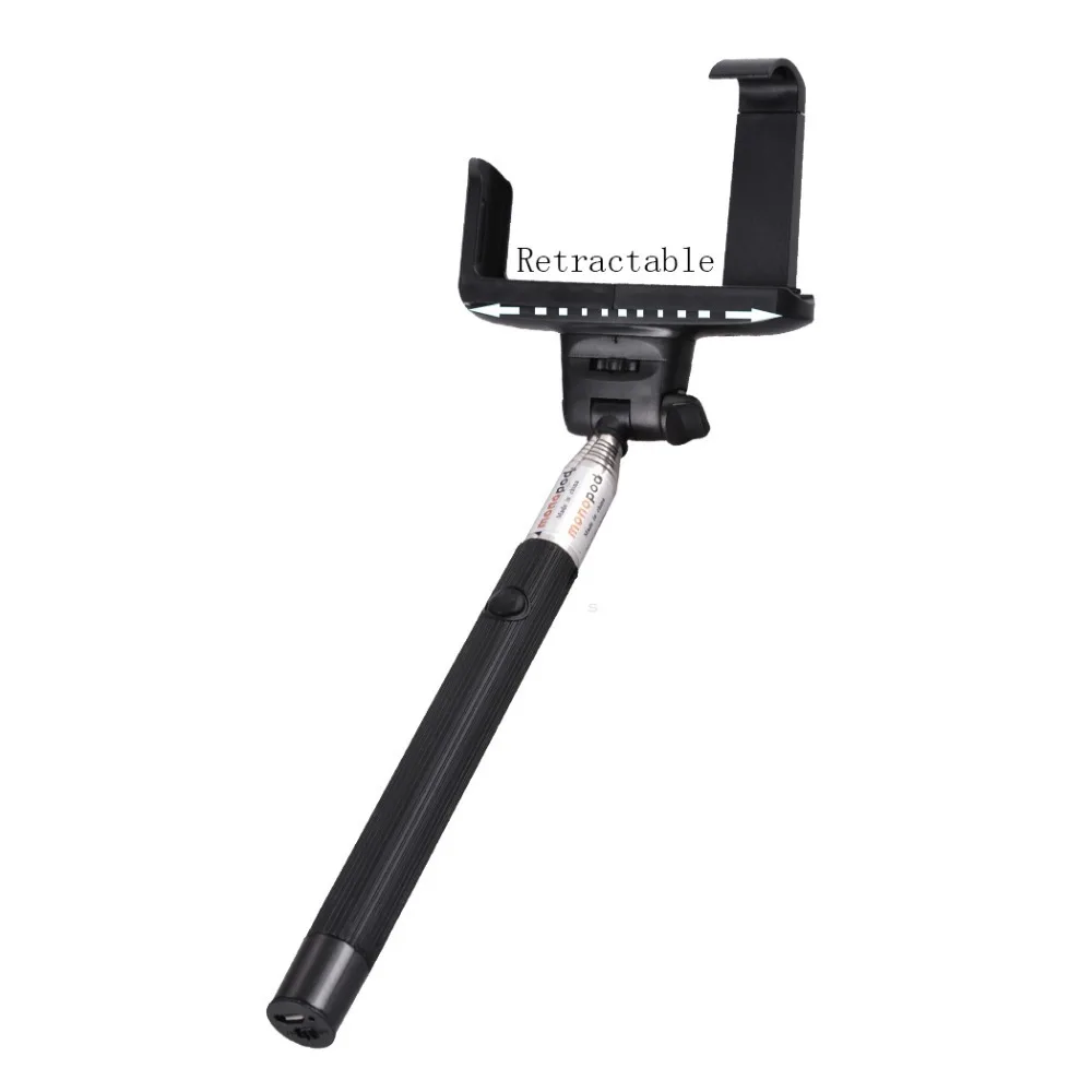 Wholesaler Free Shipping Hot Fashion Practical Extendable Stick
Adjustable Grip Holder Mobile Phone Monopod Self-portrait Monopod