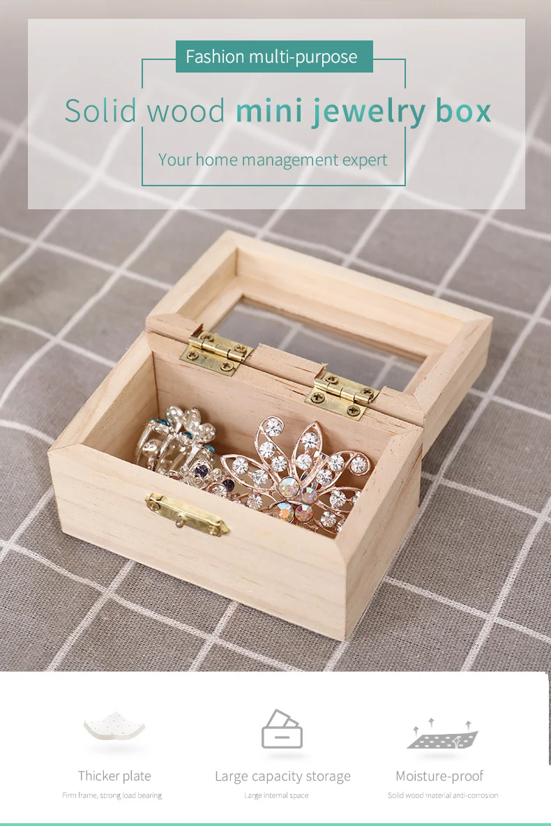 Wooden Jewelry Box Wooden Jewellery Boxes Jewel Box