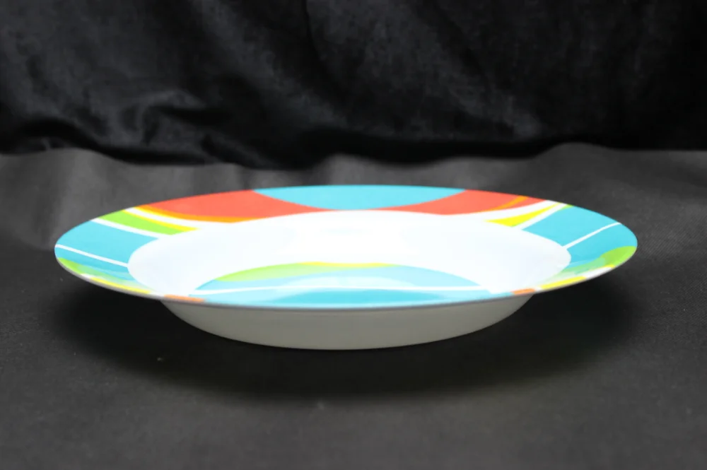 100%melamine meal plate