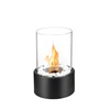 Free standing indoor moving table fireplace