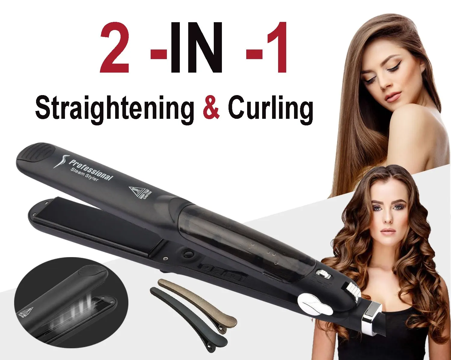 Hair straighteners with steam фото 103
