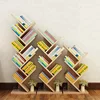 Tree Style Wooden Bookcases Shelving Storage Design Book Shelves Bookcase