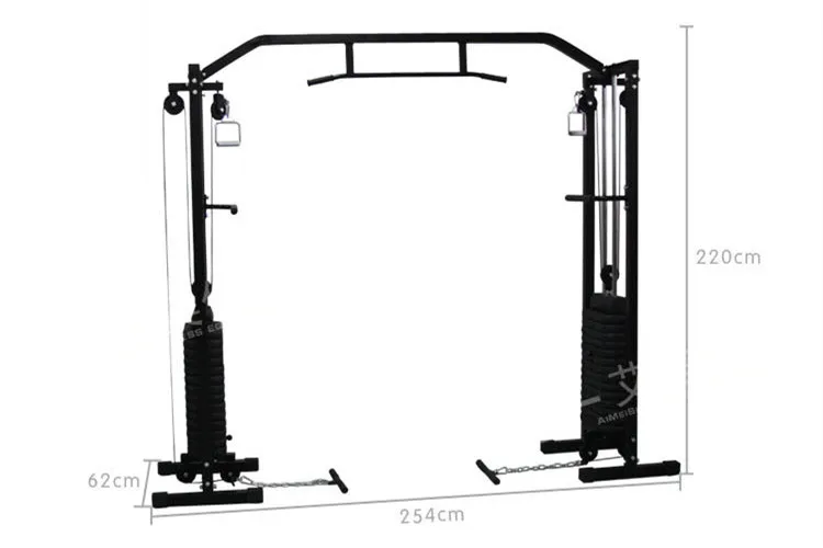 gym equipment cable crossover
