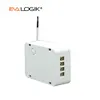 Remote control switch module with z-wave home automation system