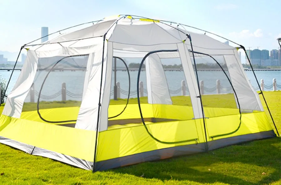 High Quality 610 Person Family Hiking Outdoor Waterproof Camping Tent