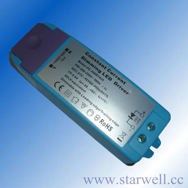 700mA Dimmable Constant Current 16.8W DC LED Driver UL Approved