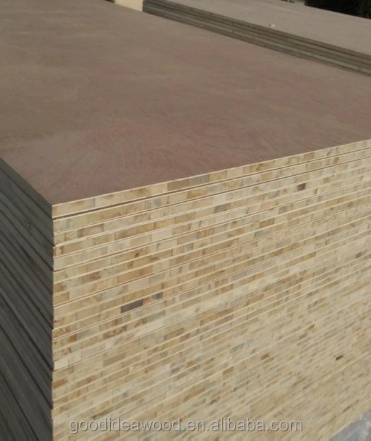 
Veneer Block board, Falcata Core, 2sides AA Grade okoume Veneer block board 