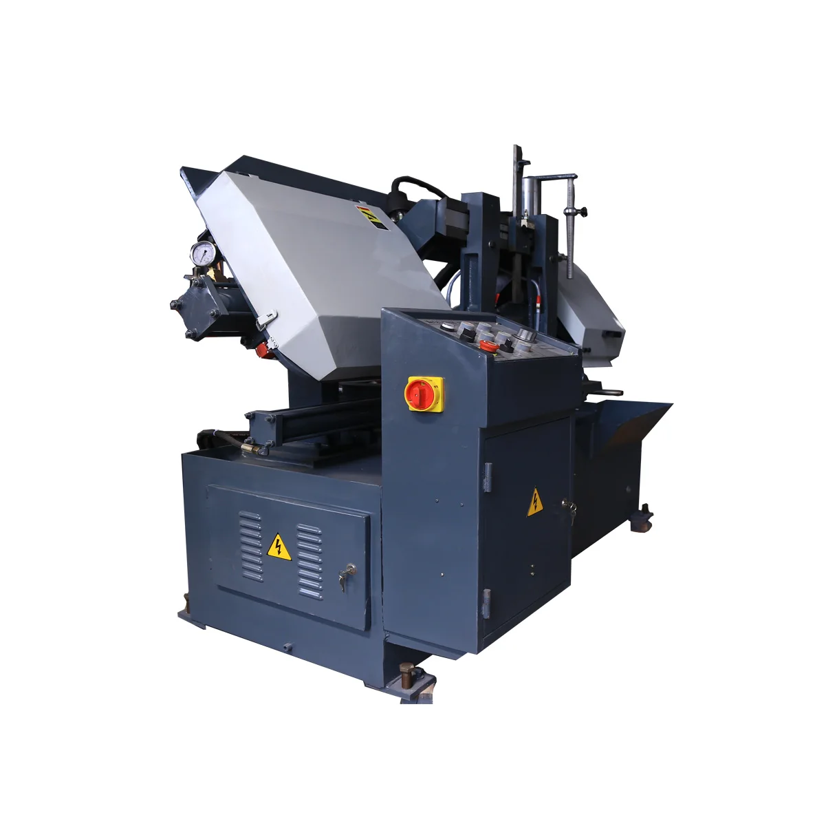 Good Quality Semi Automatic Band Saw Metal Cutting Machine Model 4230/4235 Buy Band Saw,Double