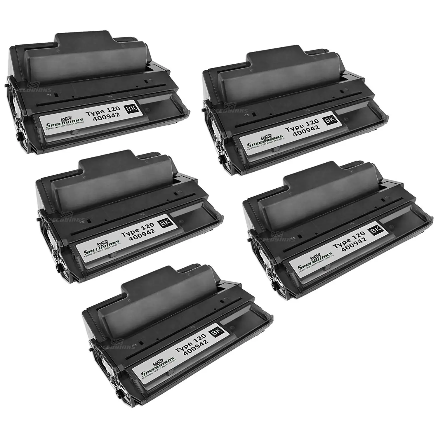 Get Quotations · Speedy Inks - 5PK Compatible 400942 Type 120 Laser Toner  Cartridge for use in Ricoh -