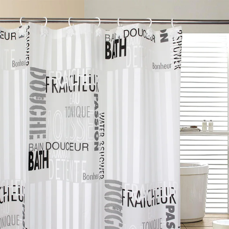 fashion shower curtain