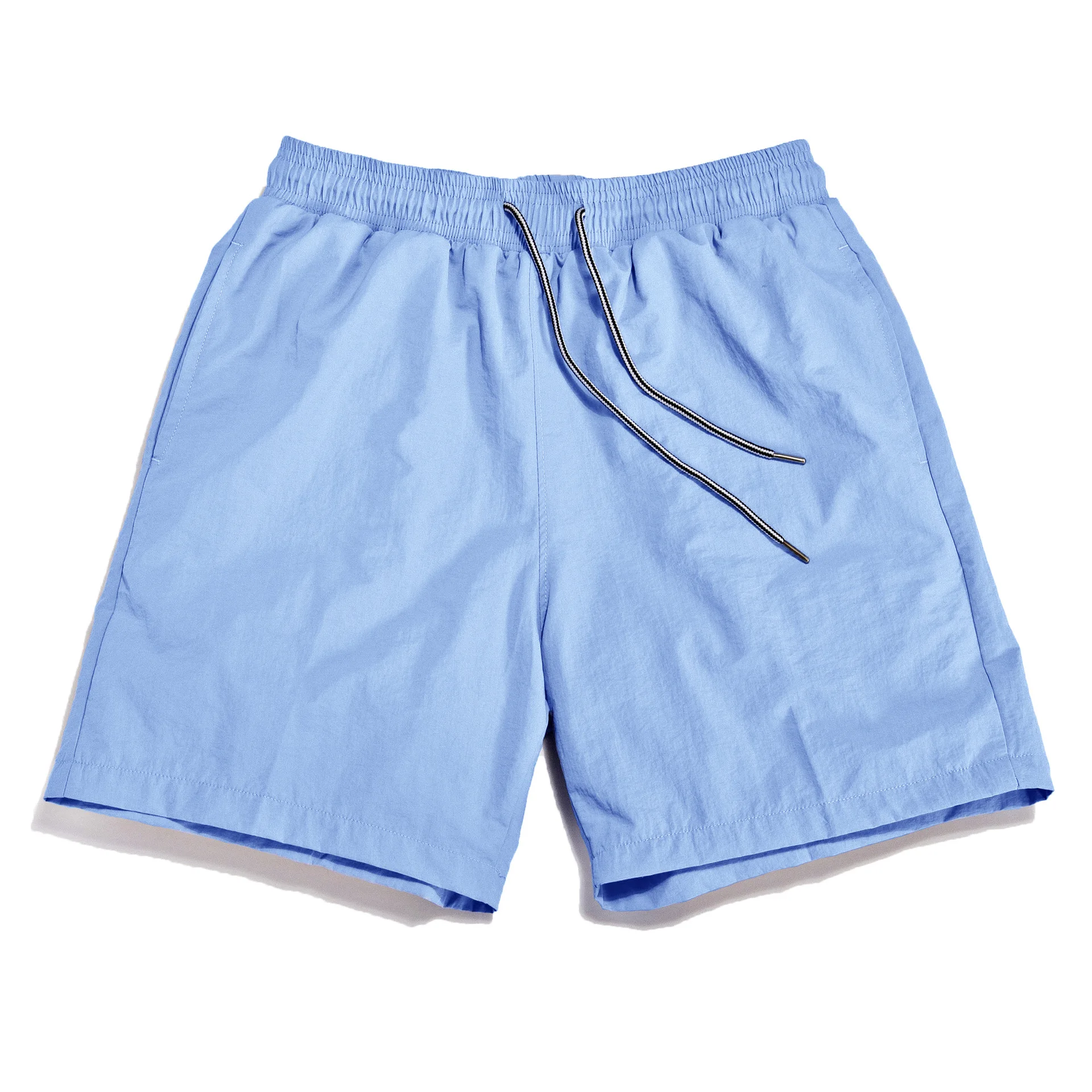 quick dry sport summer swim trunks shorts solid color elastic