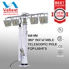 Galvanized Steel Q235 Material High Power Solar Light Pole