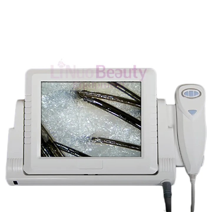 2 In 1 Potable Hair Analysis Software/skin And Hair Analyzer Machine