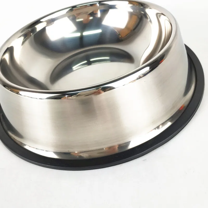 Wholesale Dog Bowl Cheap Stainless Steel Pet Feeder Metal Pet Dish Dog