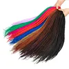 24inch 3X Box Crotchet Braiding Hair Crochet Braids Synthetic Hair Extensions Small Senegalese Twist Hair