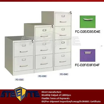 Metal Filing Cabinet Multi Drawer Label Office Modular Build