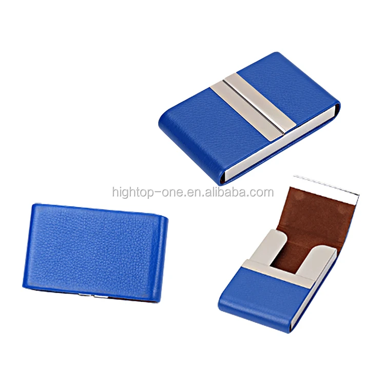 New Design Wholesale Leather Pocket Business Card Holders With Custom