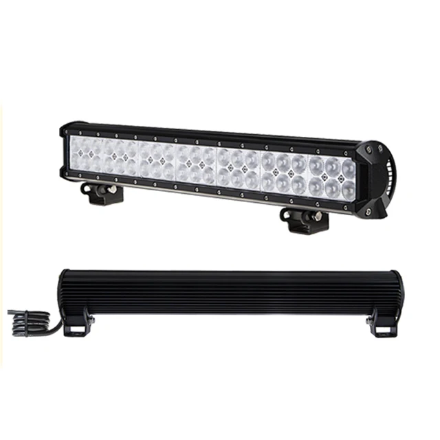 20/'/' 126W CREE LED Light Bar+4/'/'18W Flood Offroad Truck SUV Lamp+Wiring Kit CORO