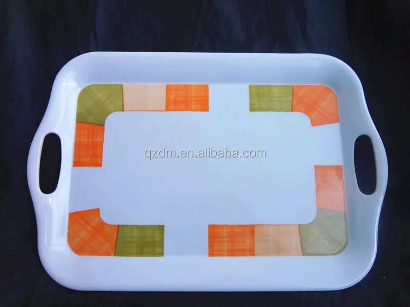 New Design Melamine Food Serving Trays