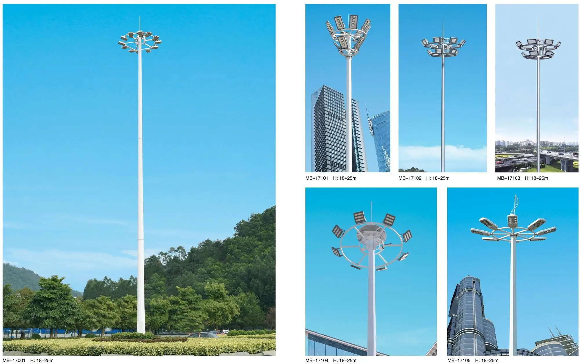 Solar pole garden lighting Q235 material galvanized street light pole 8m