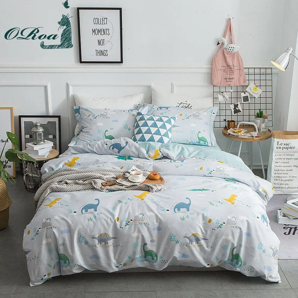 dino cot bedding