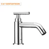bathroom basin faucet water tap Hot selling in Southeast Asia zinc chrome single hole basin taps mixers