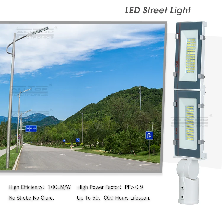 High quality IP65 Waterproof bridgelux smd 40w 80 watt led road lamp