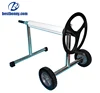 swimming pool solar pool cover reel roller hidden