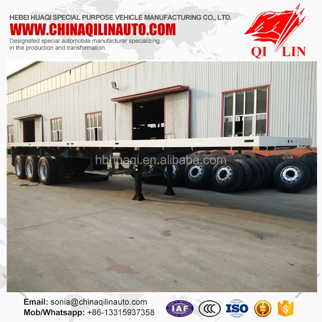 China Qlin flat deck trailers for sale
