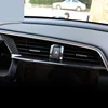 Carbon Fiber Interior Dashboard Vent Cover For Honda Civic 10th 2016 2017 Interior Mouldings