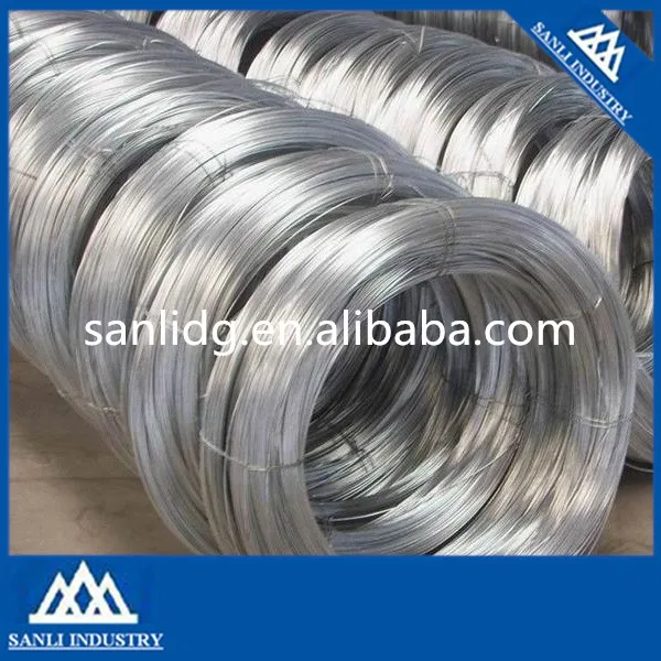 High carbon material Quality Galvanized Spring Steel Wires