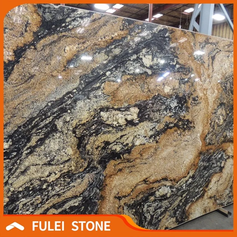 Black Fusion Granite  Kitchen & Countertops - Fulei Stone