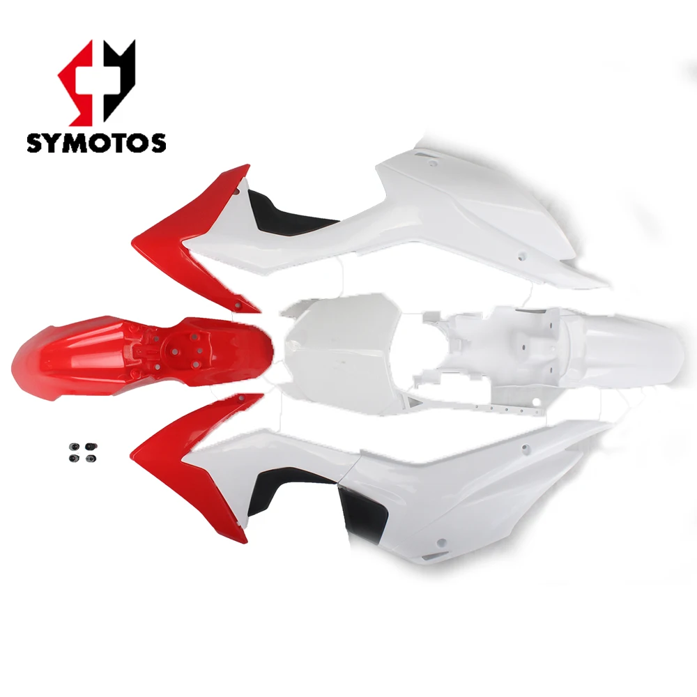 Pit Bike Parts 110 Plastic Kit (red/white) Buy Pit Bike Parts,Bike