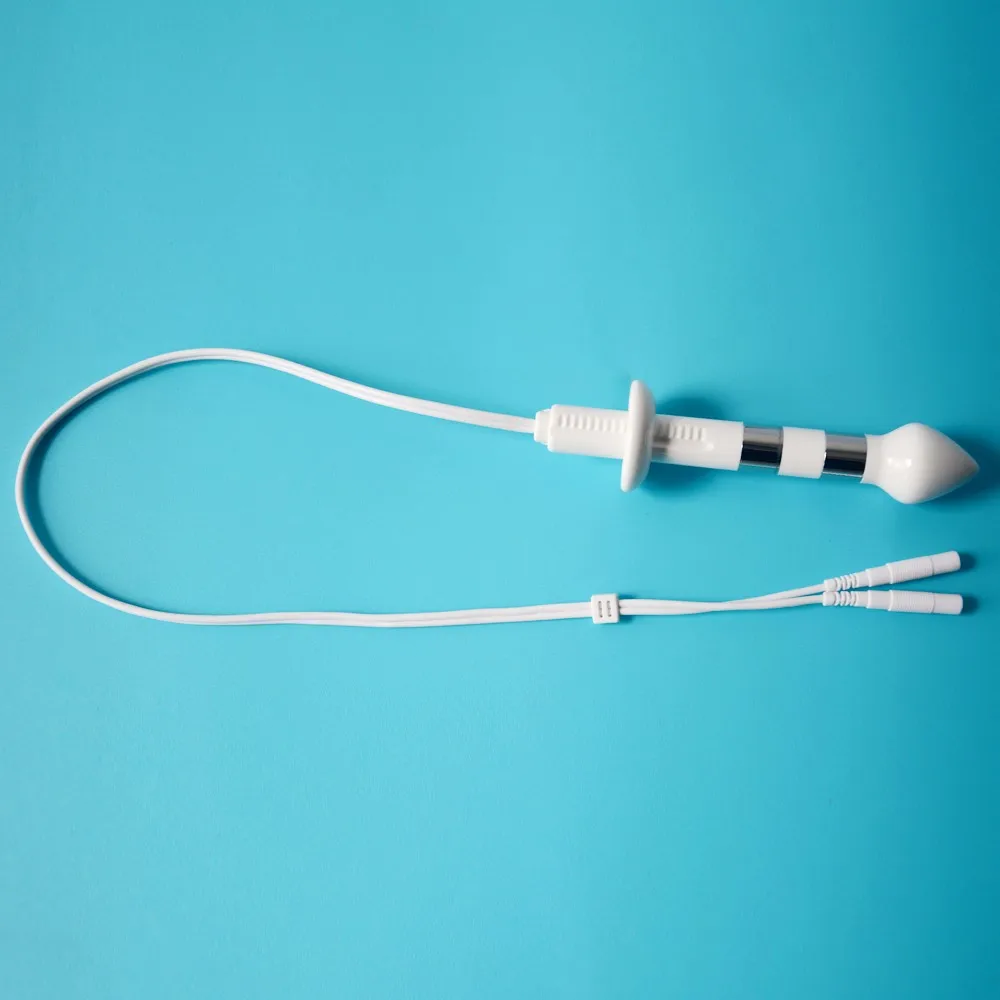 Rectal Anal Probe Electrical Stimulation For Men Incontinence Therapy
