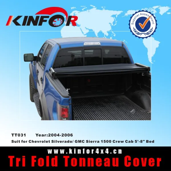 Pickup Truck Tonneau Covers For Silverado Gmc Sierra 1500 Crew Cab 5 8 Bed Year 2009 201 View Pickup Truck Tonneau Covers Kinfor Product Details From Hangzhou Golden Sun Autoparts Co Ltd On Alibaba Com