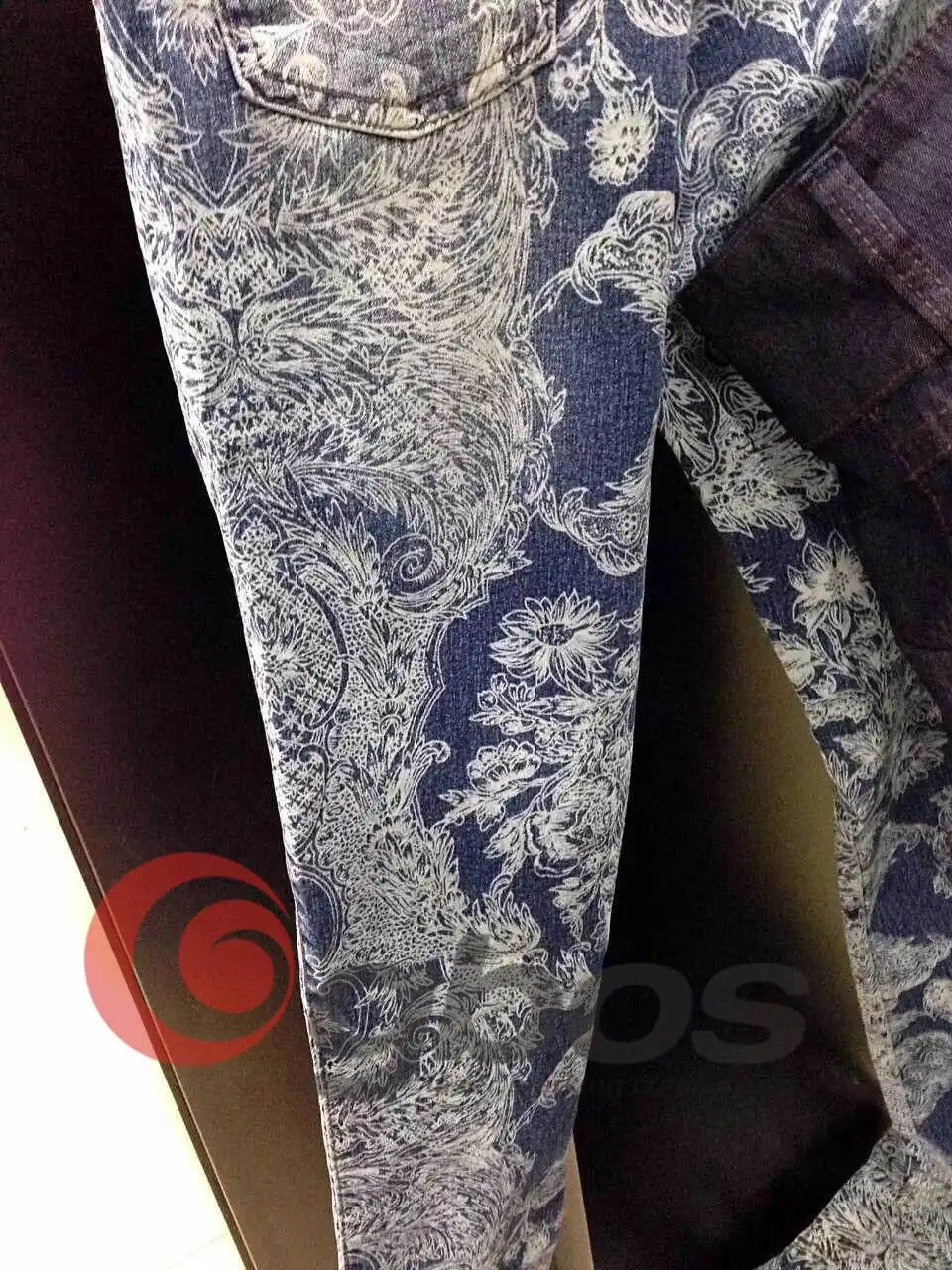 Gbos Co2 Denim Jeans Laser Finishing System Fabric Laser Engraving