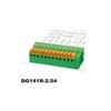DG141R-2.54 terminal block pcb screwless spring type pcb wire to board degson spring terminal block