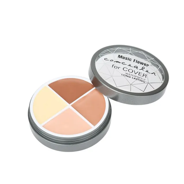 4 colors waterproof cream highlighter your own brand makeup