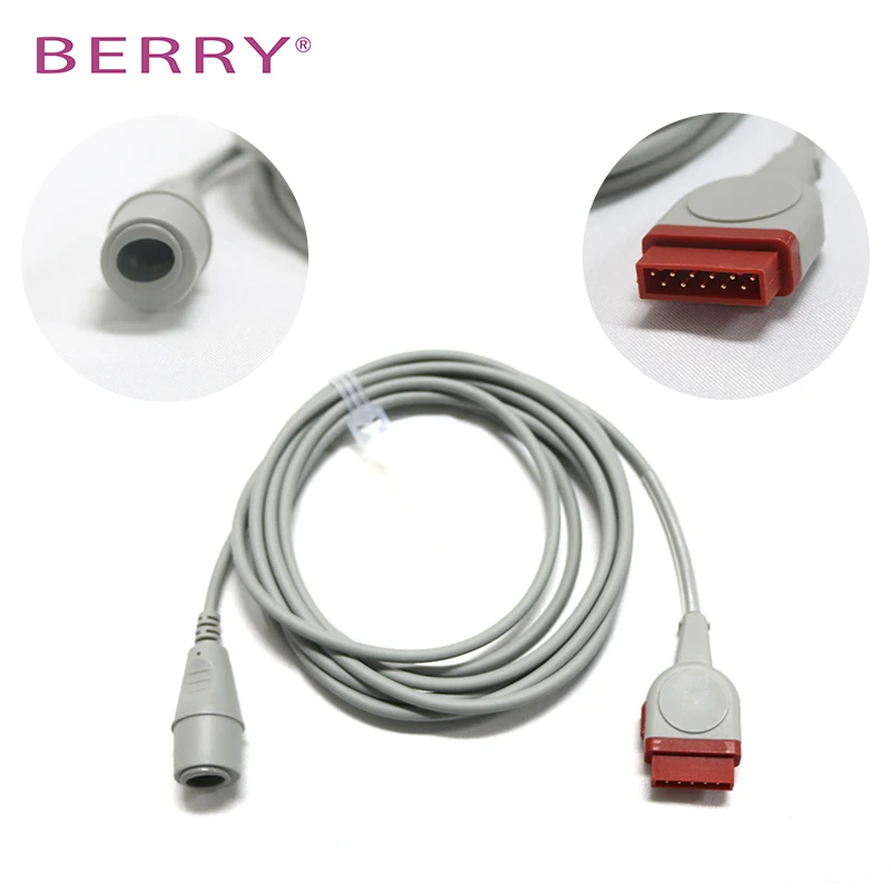BD 9pin compatible IBP transducer adapter cable