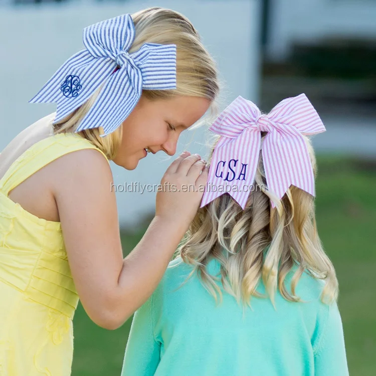 seersucker bow (2)