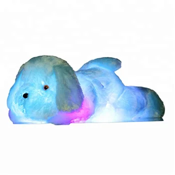 light up plush dog