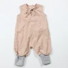 infant baby girls cotton romper toddler long pants child clothes baby romper