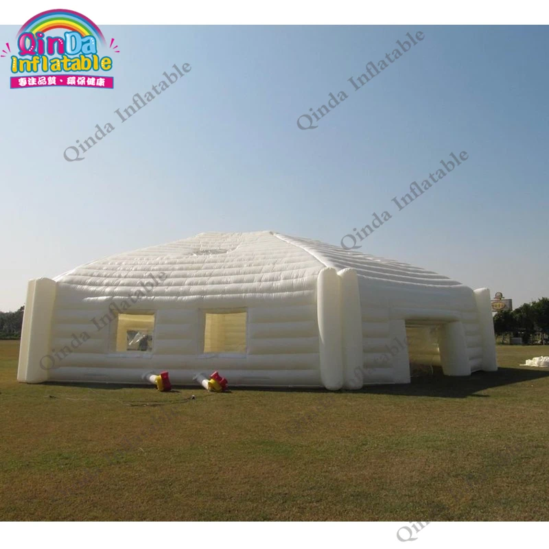 Giant Wit Bruiloft Tenten Voor Koop Opblaasbare Kubus Tent China De Opblaasbare Tent van de Structuur van de kubus voor